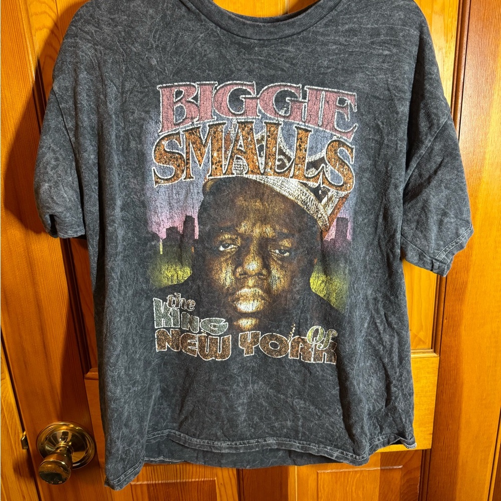 XL Biggie Smalls king of NY tshirt
